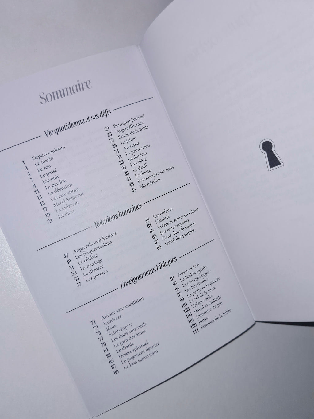 La prière : 56 thèmes