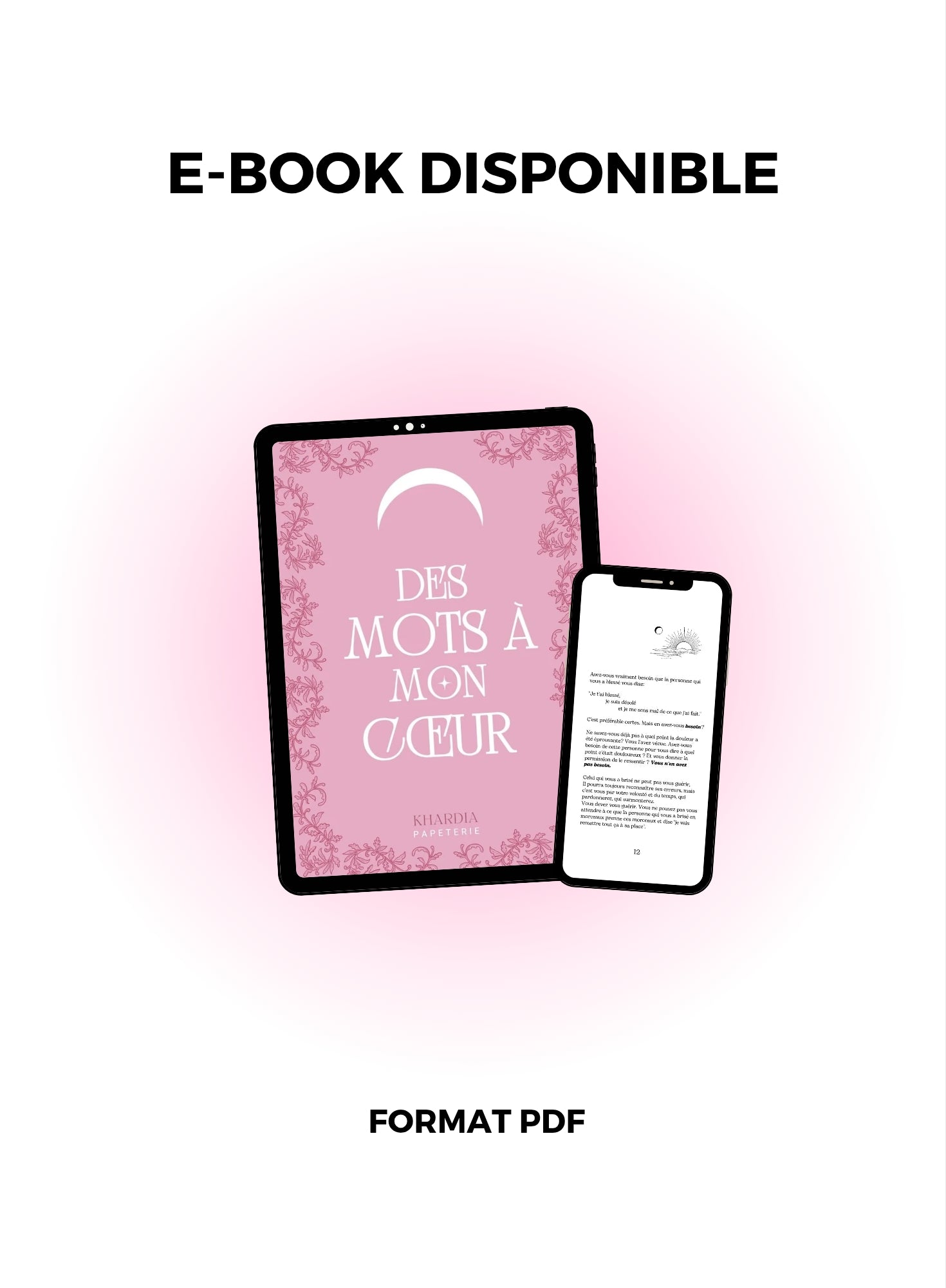 Des mots à mon cœur