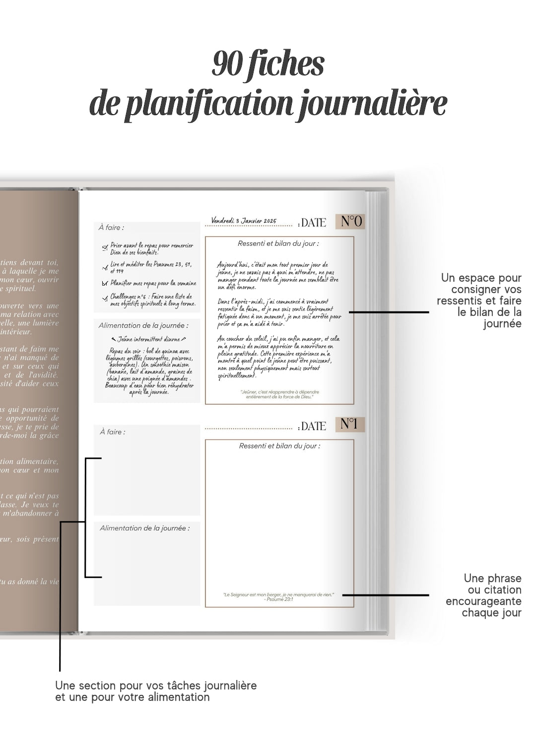 Planificateur de Jeûne