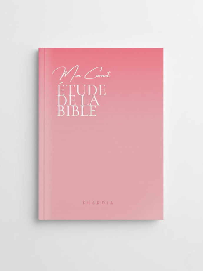 Carnet d'étude biblique