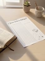 Fichier digital suivi de lecture biblique