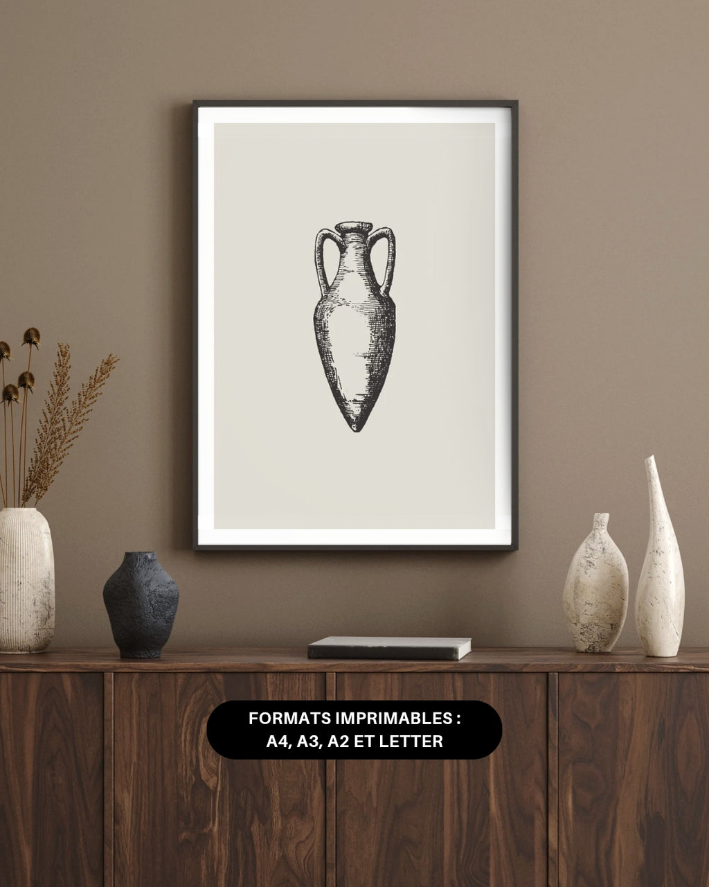 Ensemble de 3 Posters Digitaux