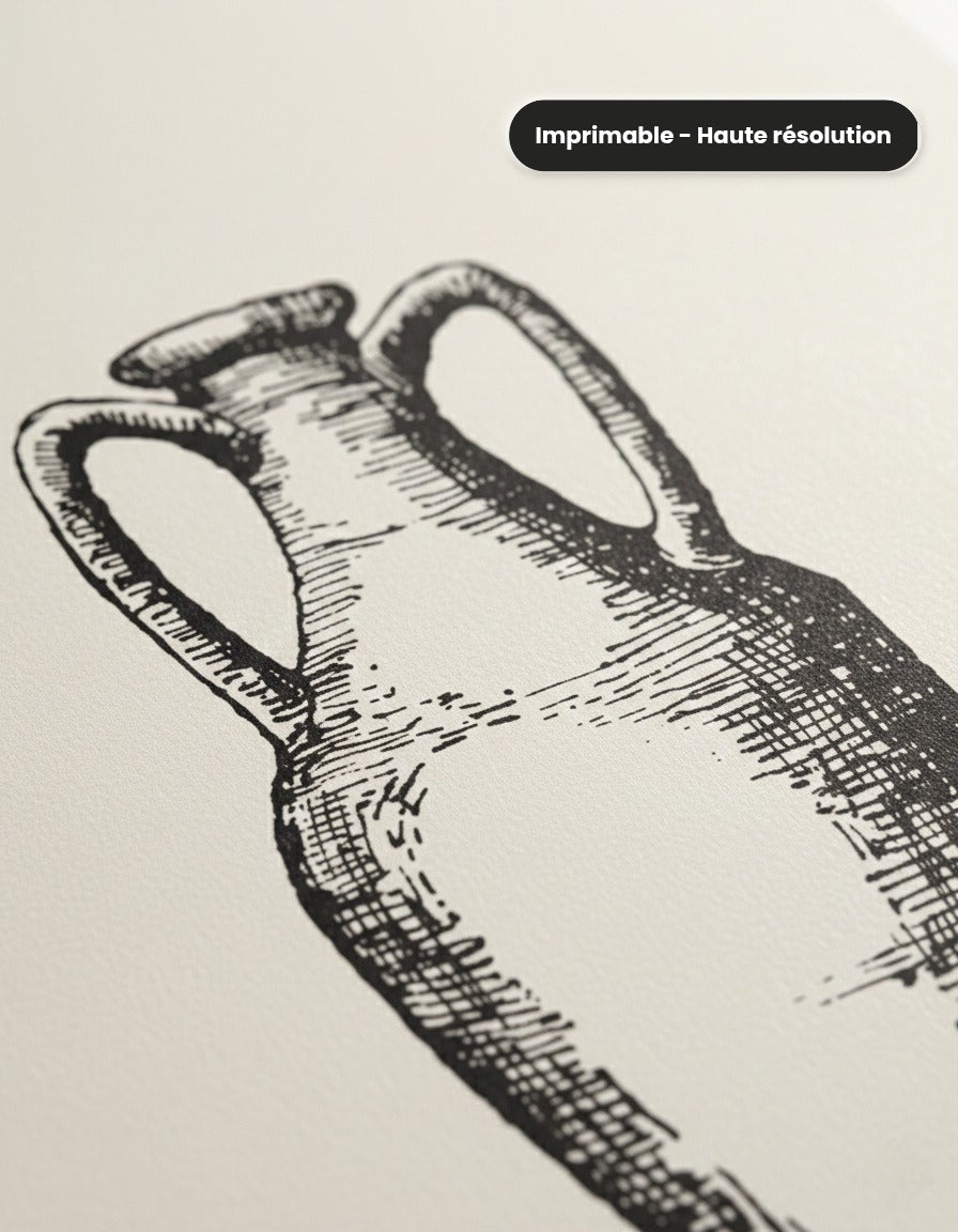 Ensemble de 3 Posters Digitaux